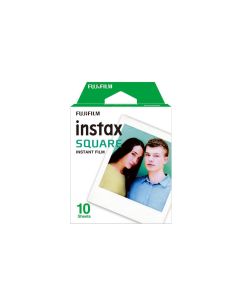 Fujifilm Sofortbildfilm Instax Square 10 Blatt Weiss