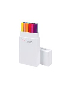Tombow Fasermaler ABT 12 Stück, Grundtöne