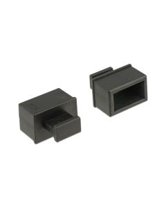 Delock Blindstecker/Staubschutz SFP mit Griff 10 Stück
