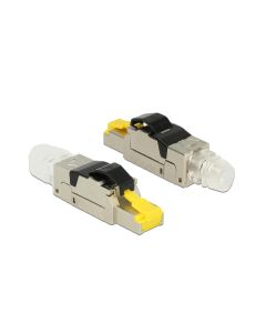 Delock Stecker RJ45 Cat.6A 10Gbps Feldkonfektion, 1 Stück