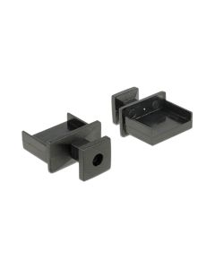 Delock Blindstecker/Staubschutz USB-A 10 Stück Schwarz
