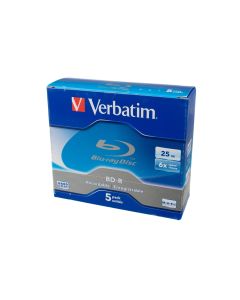 Verbatim BD-R 25 GB, Jewelcase (5 Stück)