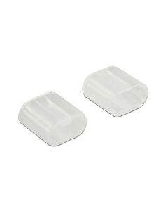 Delock Staubschutz Lightning m 10 Stk. Transparent