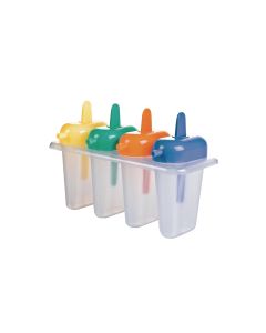 Ibili Glaceform 4 Stück, Mehrfarbig