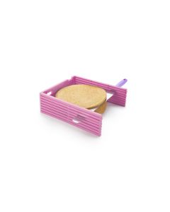 Ibili Tortenbodenschneider Pink