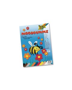 Folia Moosgummi-Set 10 Stück, Mehrfarbig