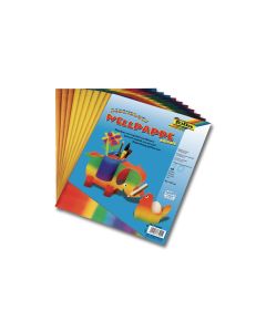 Folia Wellpapier Regenbogen Farbig sortiert