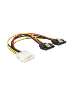 Delock Y-Stromkabel Molex - 2x SATA 20 cm