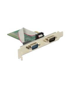 Delock PCI-Express-Karte 89555 2x Seriell / RS232