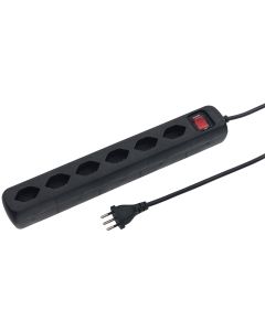STEFFEN Steckdosenleiste POWER EASY 6x T13 quer