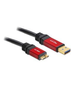 Delock USB 3.0-Kabel Premium USB A - Micro-USB B 1 m