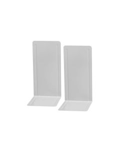 Maul Buchstützen-Set S Grau, Metall