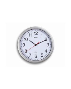 Maul Wanduhr MAULrun Ø 25 cm Silber/Weiss
