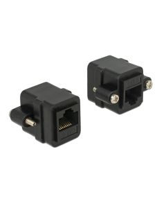 Delock Buchse RJ45 Cat.6 UTP Adapter zum Einbau 1 Stück