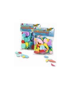 Folia Moosgummi-Stanzteile Ovale Formen, 200 Stück