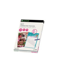 Leitz Laminierfolie A4, 125 µm, 100 Stück, Matt