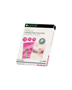 Leitz Laminierfolie Premium A5, 125 µm, 100 Stück, Glänzend