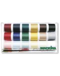 Madeira Näh-, Quilt und Overlockgarn Aerofil Garnbox Mehrfarbig