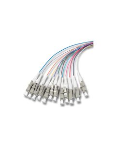 Lightwin Faserpigtail LC, MM, OM2, 2 m 12 Stück