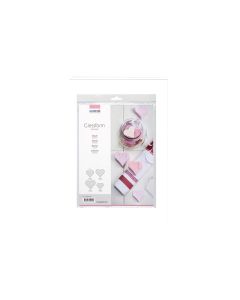 Glorex Giessform Herzen  50 - 65 mm