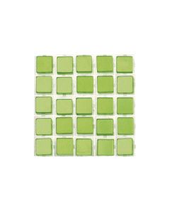 Glorex Selbstklebendes Mosaik Poly-Mosaic 5 mm Hellgrün