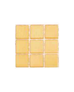 Glorex Selbstklebendes Mosaik Poly-Mosaic 10 mm Gelb