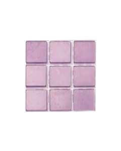 Glorex Selbstklebendes Mosaik Poly-Mosaic 10 mm Violett