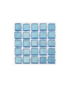 Glorex Selbstklebendes Mosaik Poly-Mosaic 5 mm Hellblau