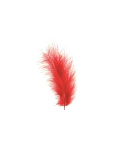 Glorex Federn Marabu Rot