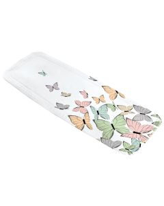 Kleine Wolke Badewanneneinlage Butterflies 36 x 92 cm, Mehrfarbig/Weiss