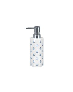 Kleine Wolke Seifenspender Anchor 500 ml, Dunkelblau/Weiss