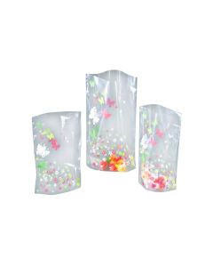 Folia Klarsichttüte Cellophan Frühling Transparent