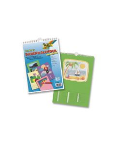Folia Dauerkalender A4, Mehrfarbig