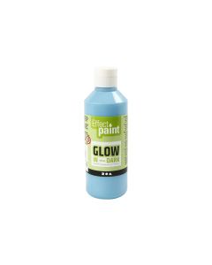 Creativ Company Leuchtfarbe 250 ml, Hellblau