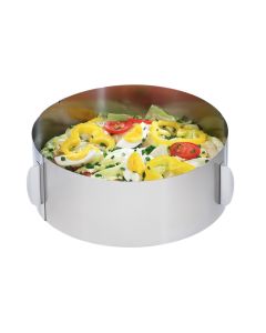 GEFU Backrahmen Tortenring Tondo XXL 16.5 cm, Rund