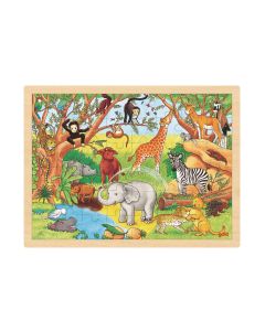 Goki Puzzle Einlegepuzzle Afrika