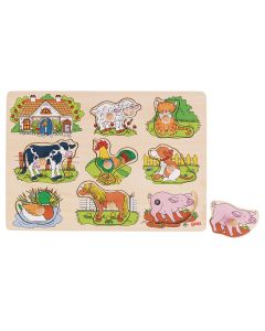 Goki Soundpuzzle: Tierstimmen Bauernhof