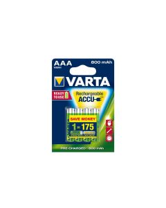 Varta Akku 4x AAA 800mAh  800 mAh