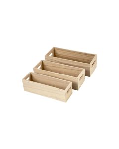 Creativ Company Holzartikel 22-25 cm Holzkasten