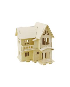 Creativ Company Mini-Haus 3D mit Balkon