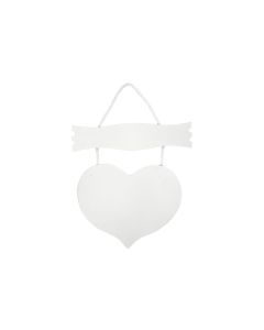 Creativ Company Holzartikel 28 cm Schild, Herz