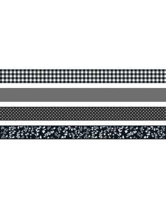 Heyda Washi Tape Colour Code Onyx Schwarz