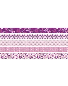 Heyda Washi Tape Blumen mini Pink