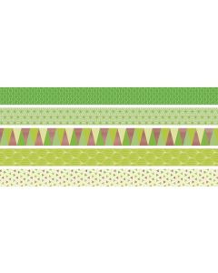 Heyda Washi Tape Triangle Lime Grün