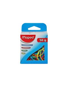 maped Gummiband Ringe à 50 g farbig