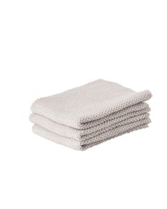Zone Denmark Abwaschlappen 27 cm x 27 cm, 3 Stück, Beige