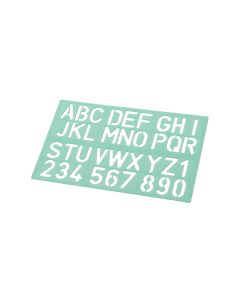 Linex Schriftschablone Standard Mittel