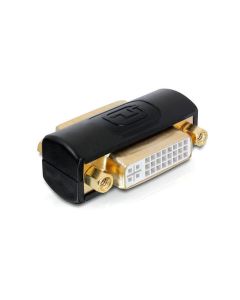 Delock Gender/Invertieradapter f-f DVI-I - DVI-I