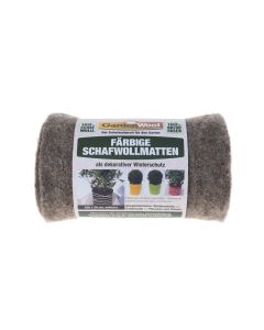GardenWool Winterschutz-Matte 200 cm Schwarz