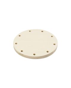 Creativ Company Holzartikel Korbflecht – Boden Ø 12 cm